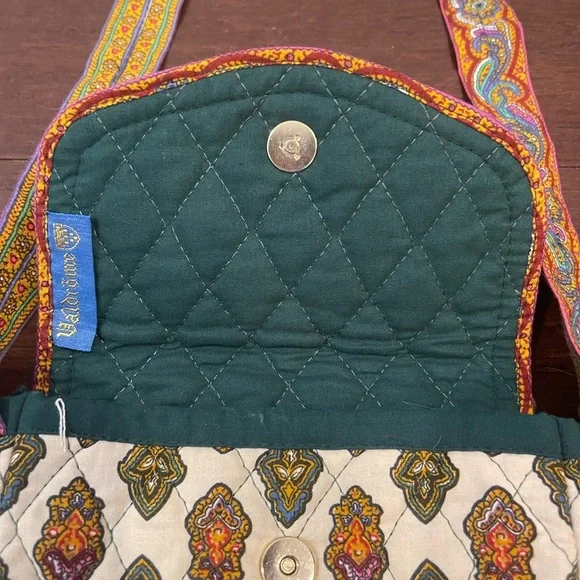 nwot vintage valdrôme Multicolor Patterned provencal Women's Bag - Picture 12 of 12